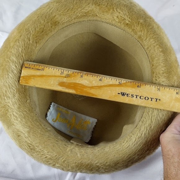 Vintage MCM Jean Arlett 1950s Fur Fashion Australia Ribbon Hat main image 4